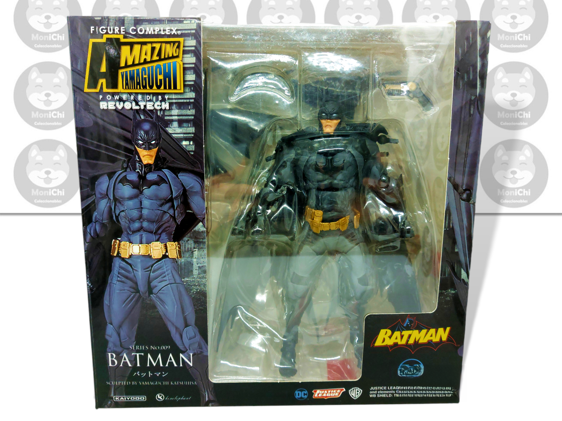 Batman Amazing Yamaguchi 9 Figura Revoltech Dc Comics Liga