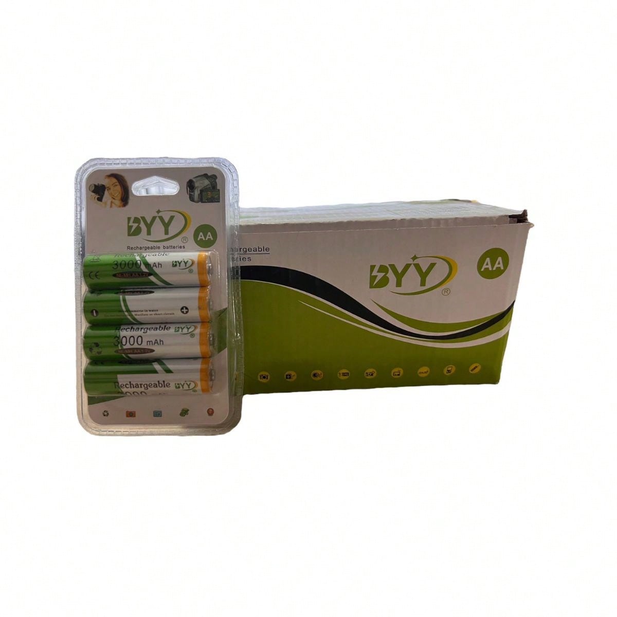 Paquete de 4 unidades de pilas AAA Recargables.