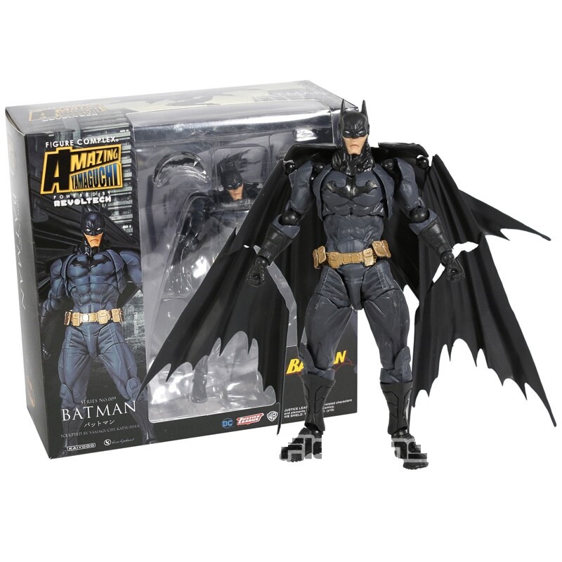 Batman Amazing Yamaguchi 9 Figura Revoltech Dc Comics Liga
