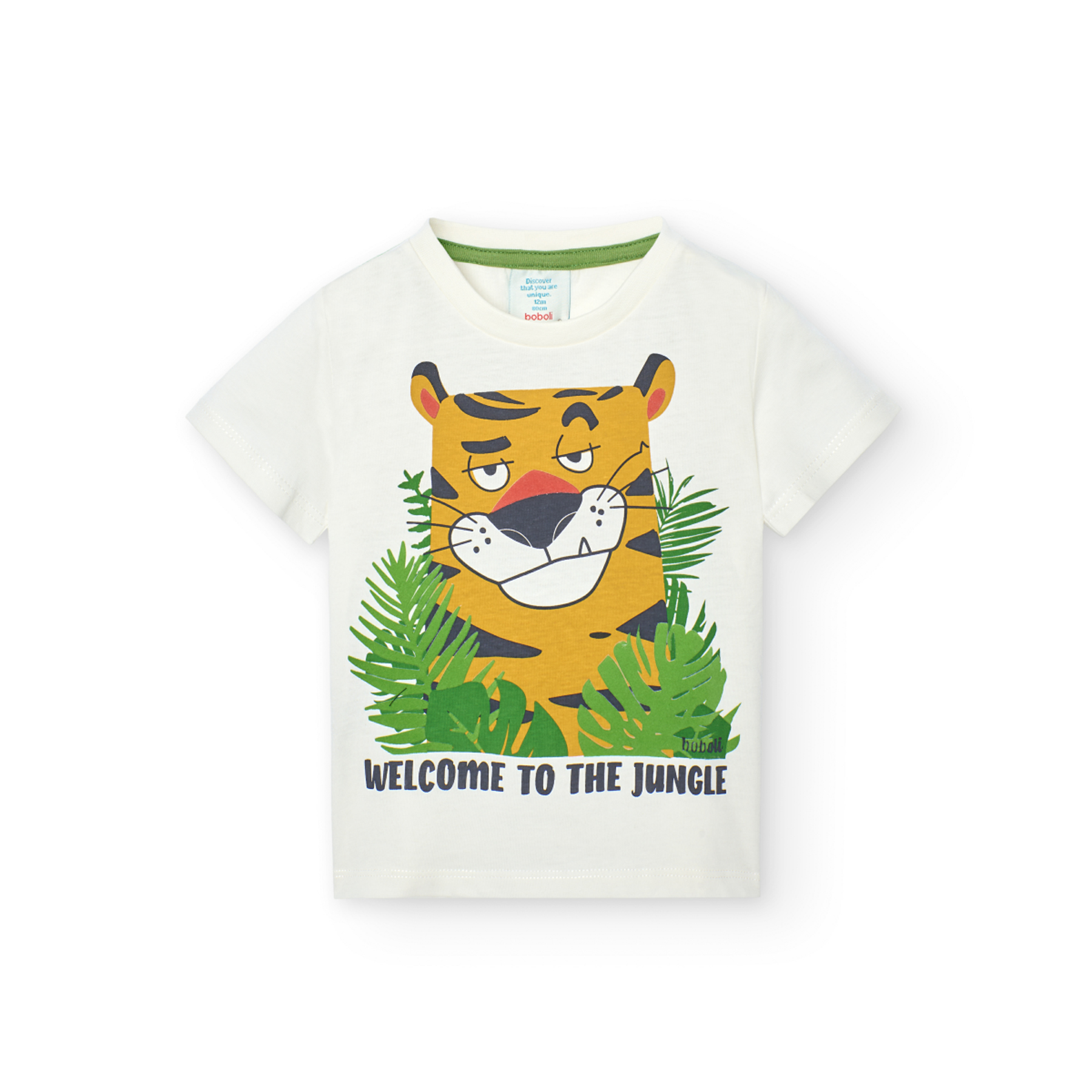 Playera Estampado Tigre Para Niño BOBOLI