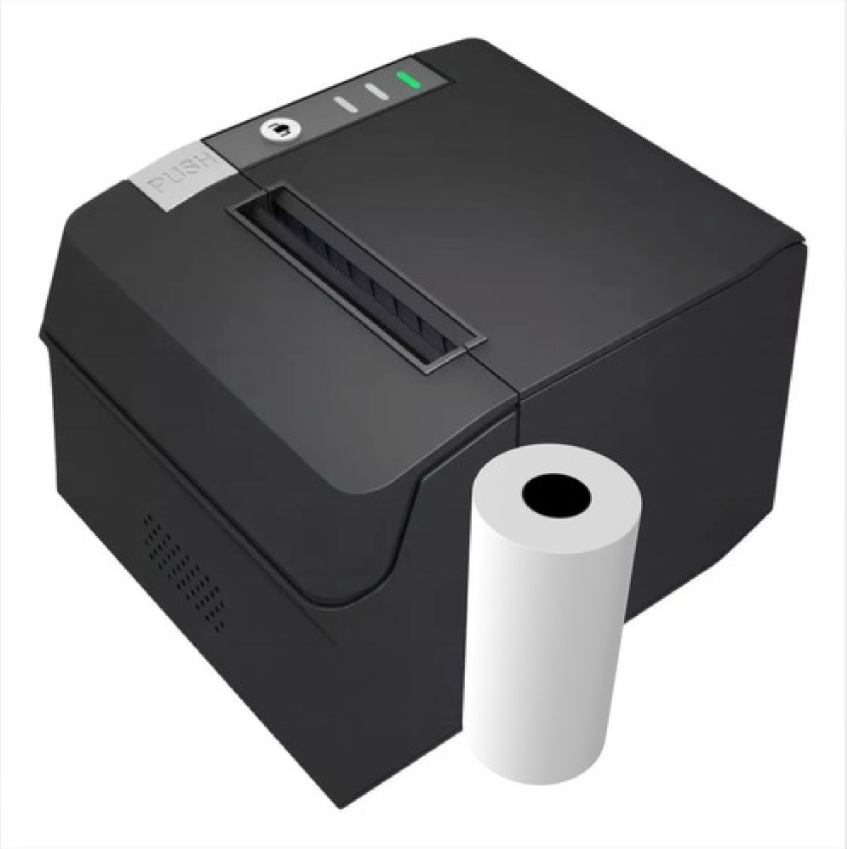 Impresora Eléctrica Autocorte Usb Ethernet Rj11 Pos De 80 Mm negro