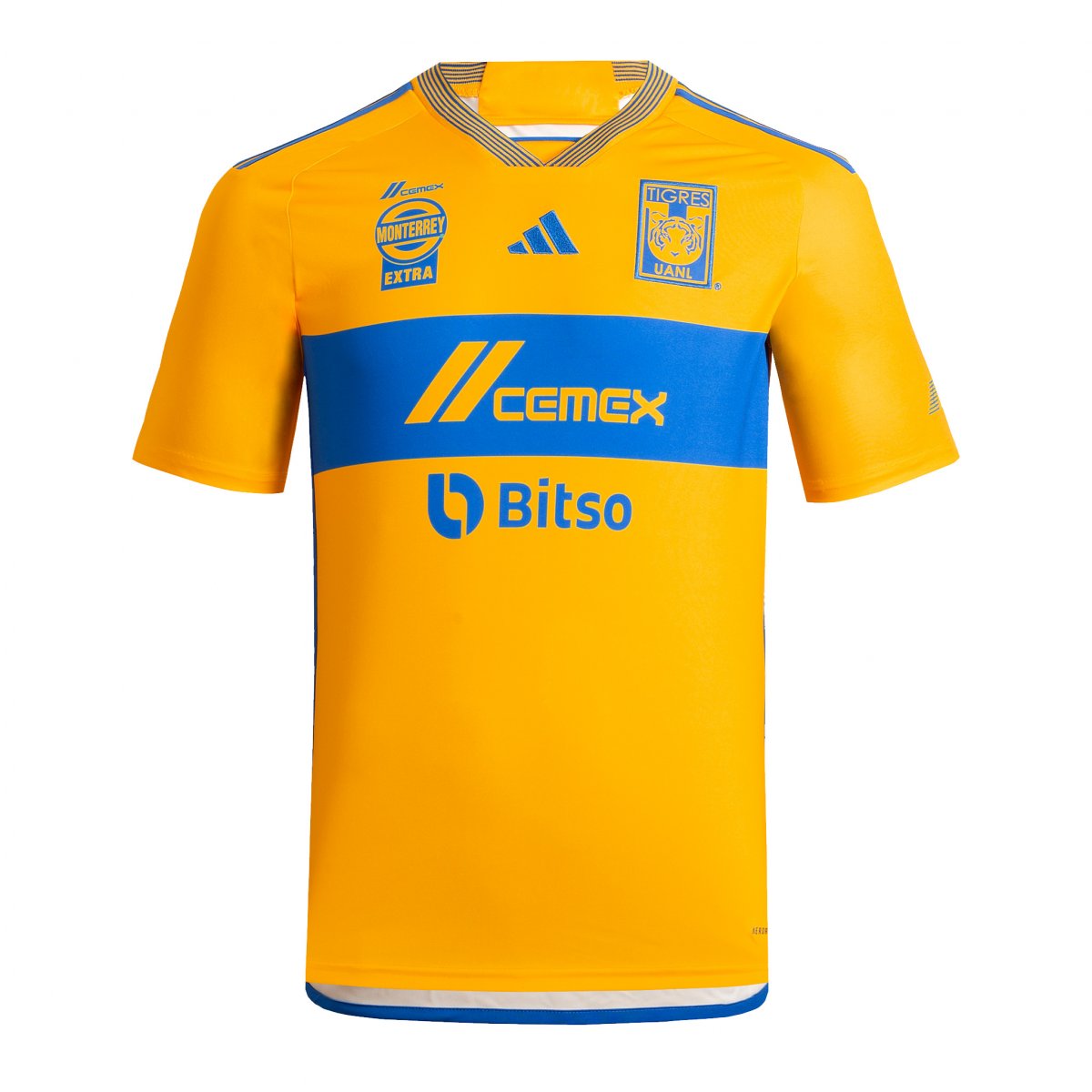 Jersey Original Adidas Tigres de Nuevo León UANL local 2023-2024 HS2030.