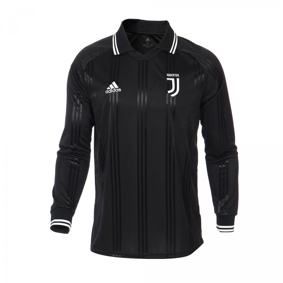 Jersey original Adidas Juventus de Turín Italia Icon manga larga DX9212.