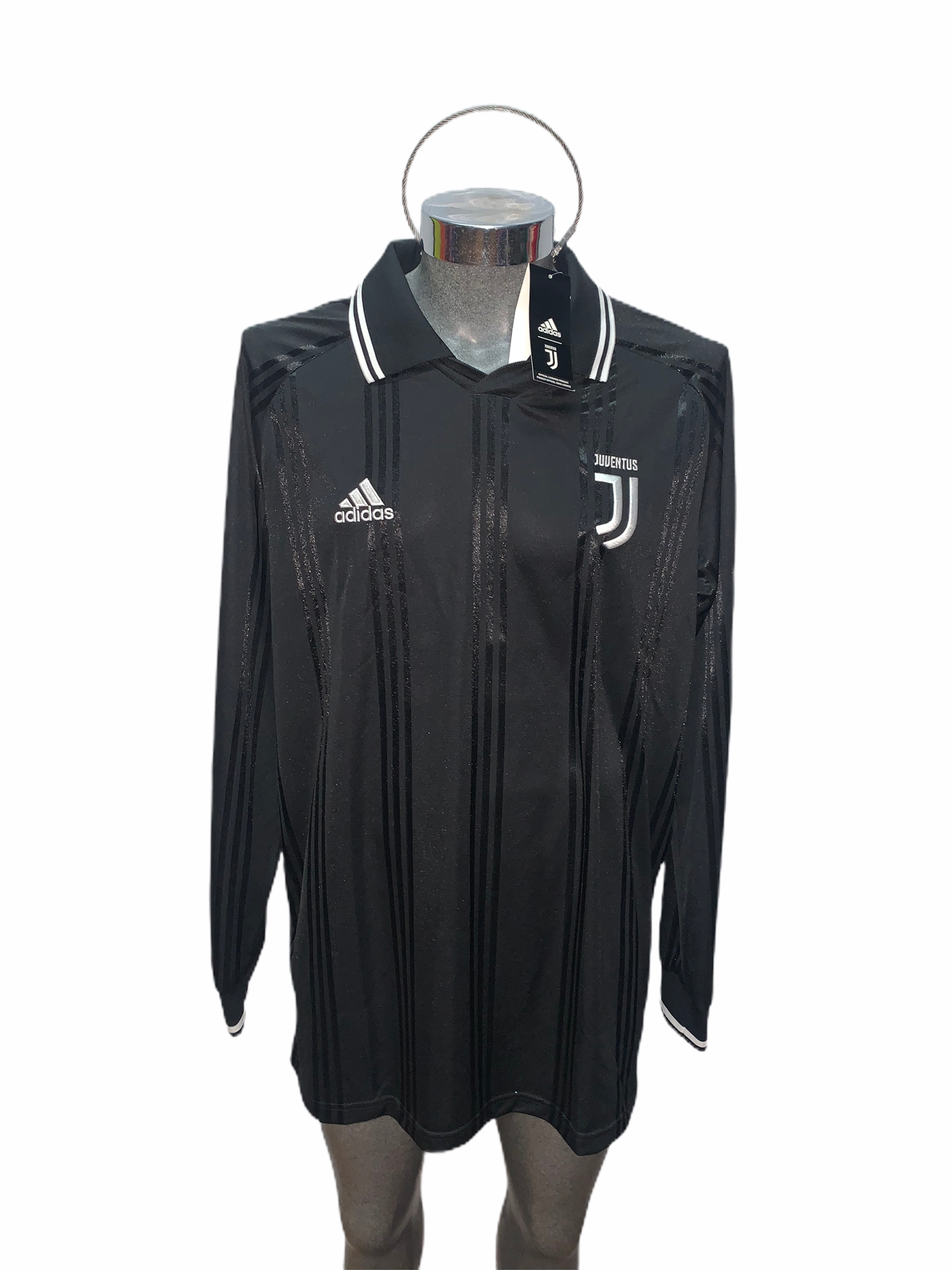 Jersey original Adidas Juventus de Turín Italia Icon manga larga DX9212.