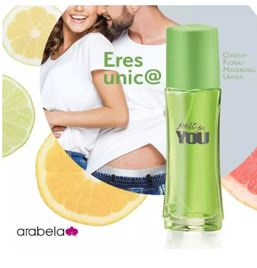 Colonia UNISEX Just For You 50 Ml Arabela 