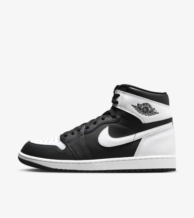 Tenis Air Jordan 1 High OG Black & White Caballero Original DZ5485 010.