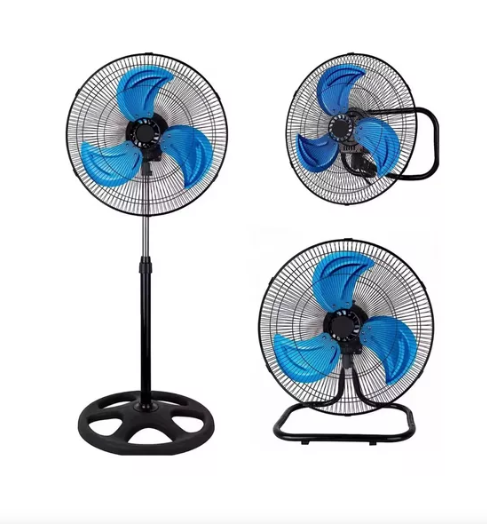 Ventilador Abanico 3 En 1 Ajustable 3 Velocidades 18 Pulgadas