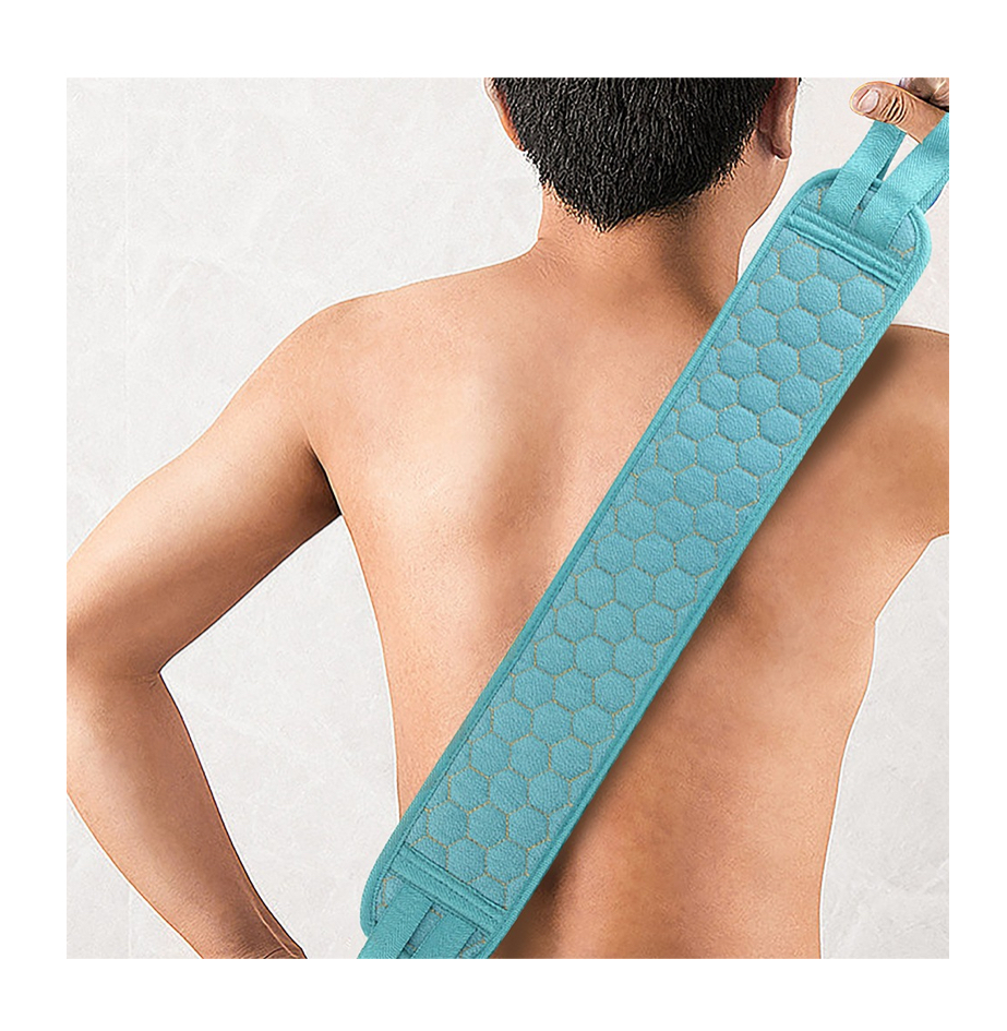 5pcs Esponja De Baño Y Cepillo Juego De Exfoliante Espalda.