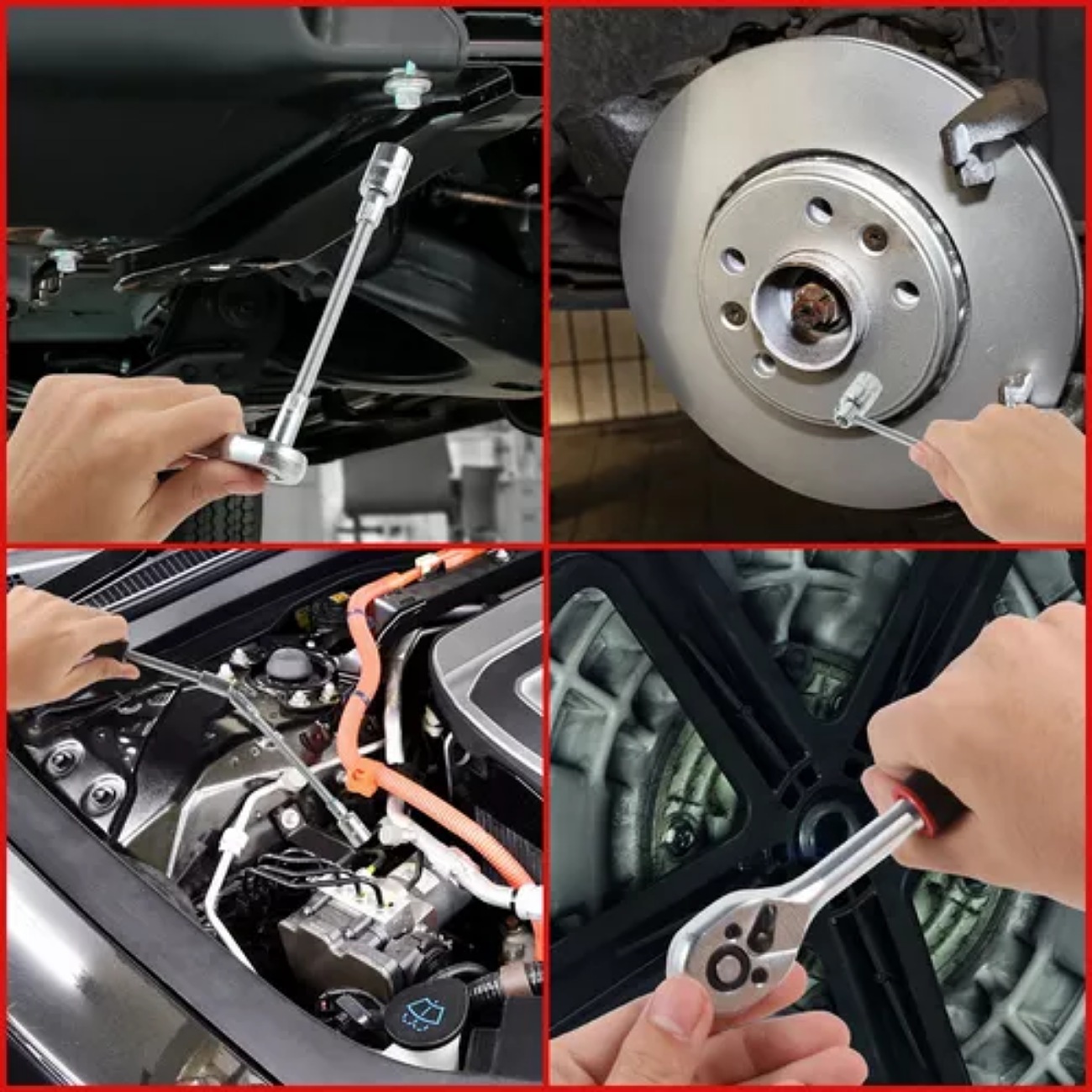 Kit Juego De Herramientas Mecanicas Manuales Mecanico Dados