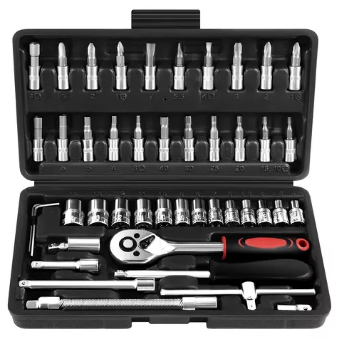 Kit Juego De Herramientas Mecanicas Manuales Mecanico Dados