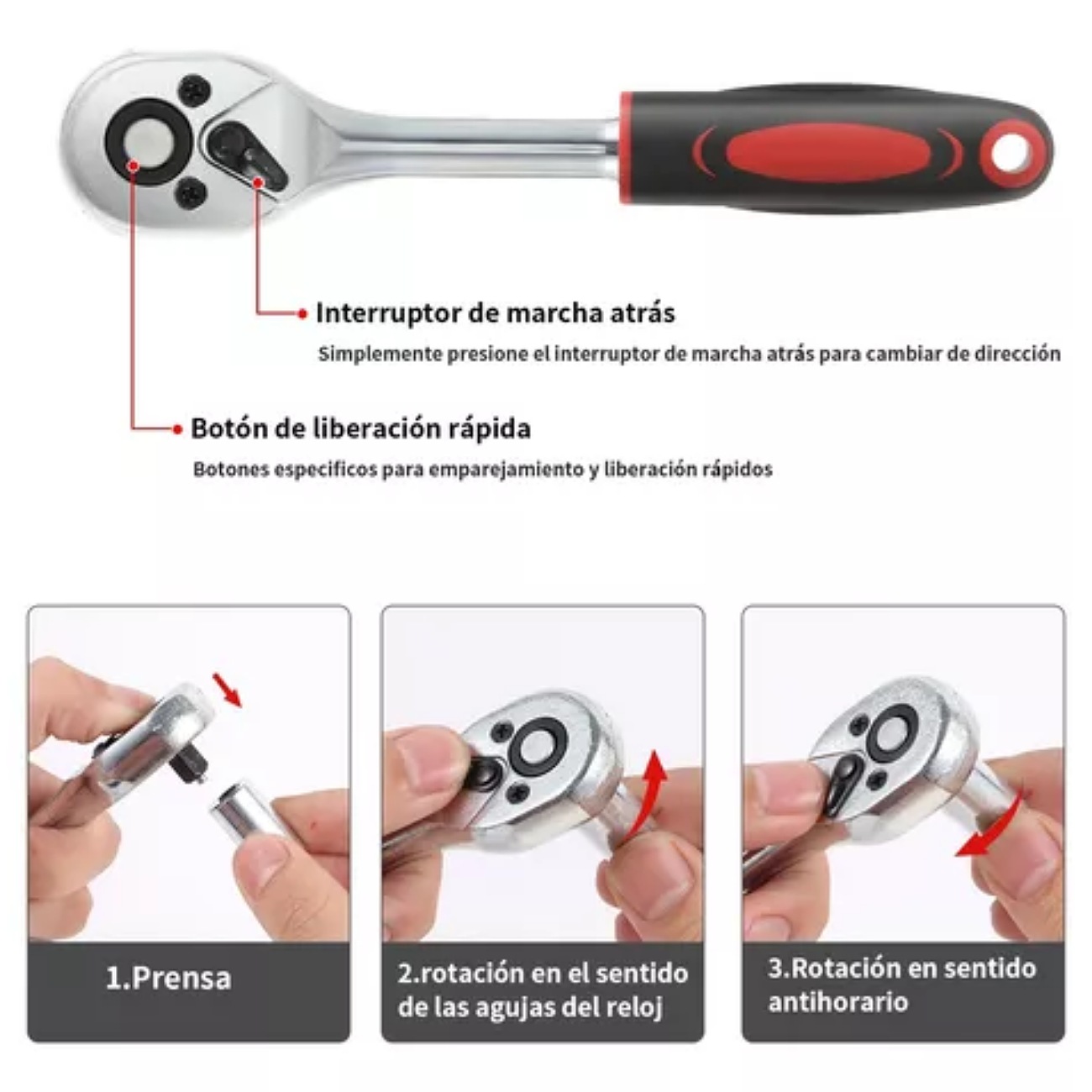 Kit Juego De Herramientas Mecanicas Manuales Mecanico Dados