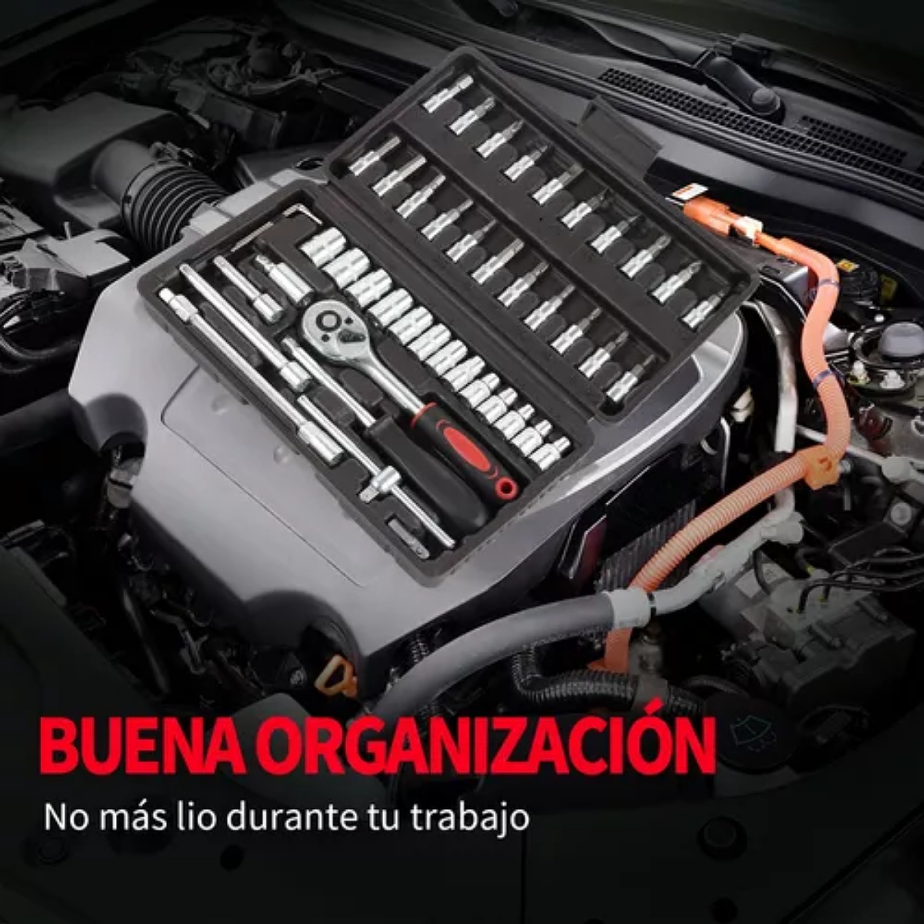 Kit Juego De Herramientas Mecanicas Manuales Mecanico Dados