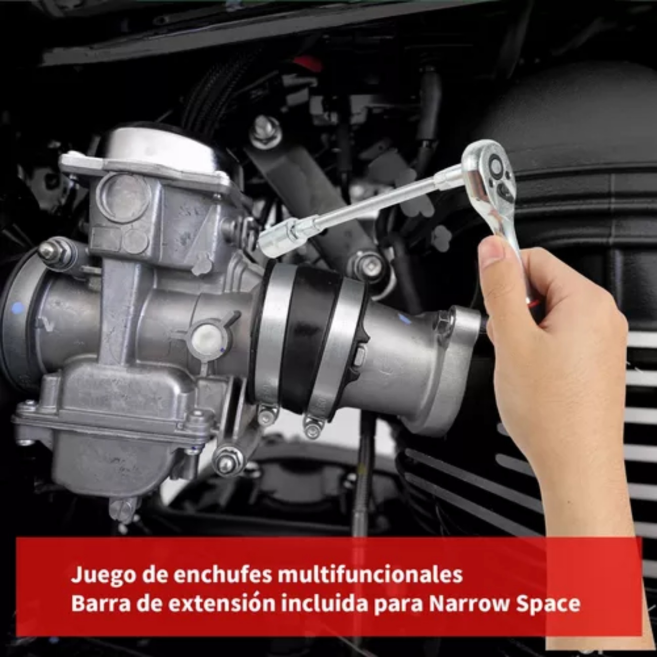 Kit Juego De Herramientas Mecanicas Manuales Mecanico Dados