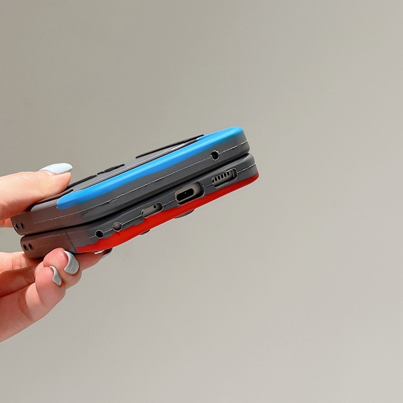 Funda Compatible Con Galaxy Z Flip 4 Diseño Consola De Juego.