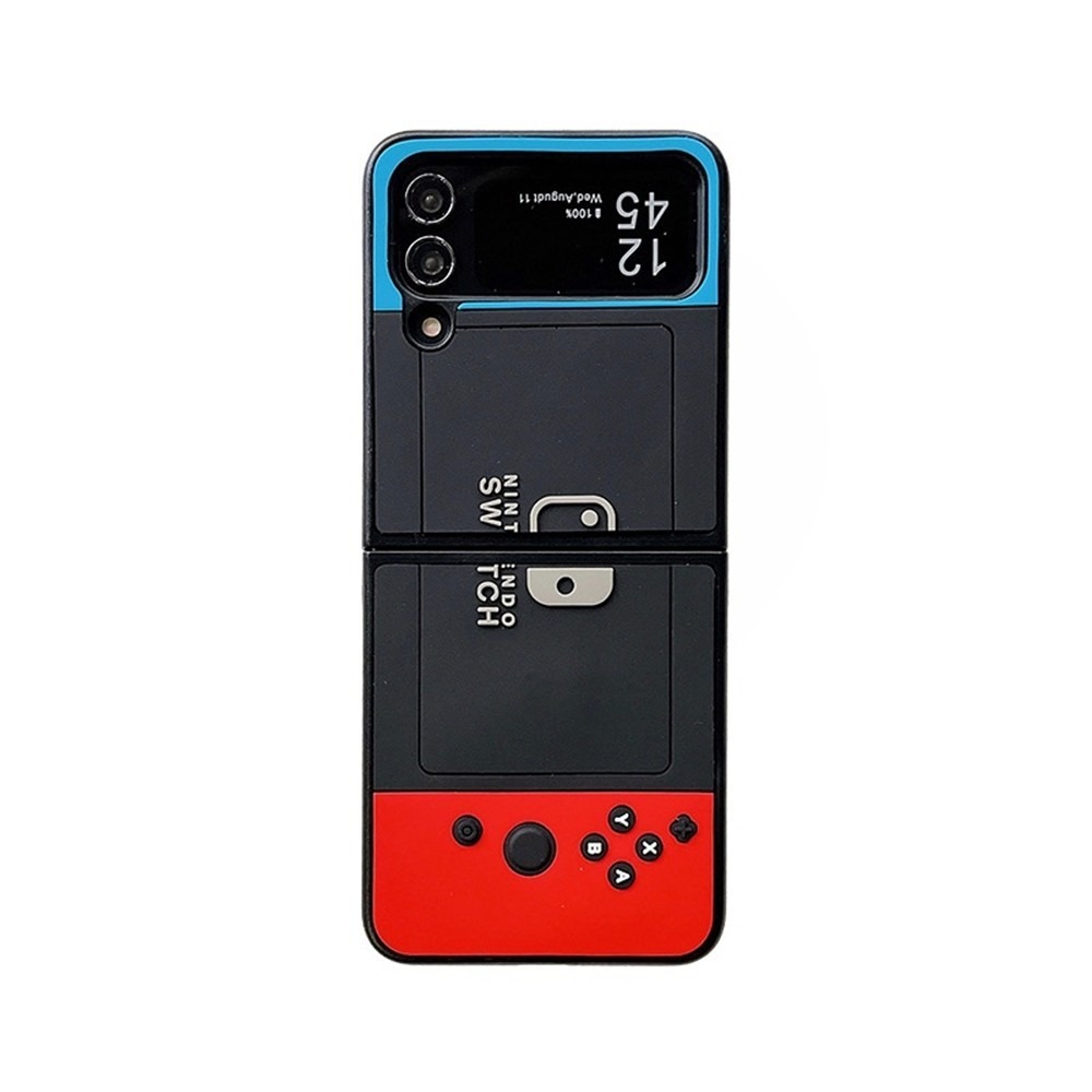 Funda Compatible Con Galaxy Z Flip 4 Diseño Consola De Juego.