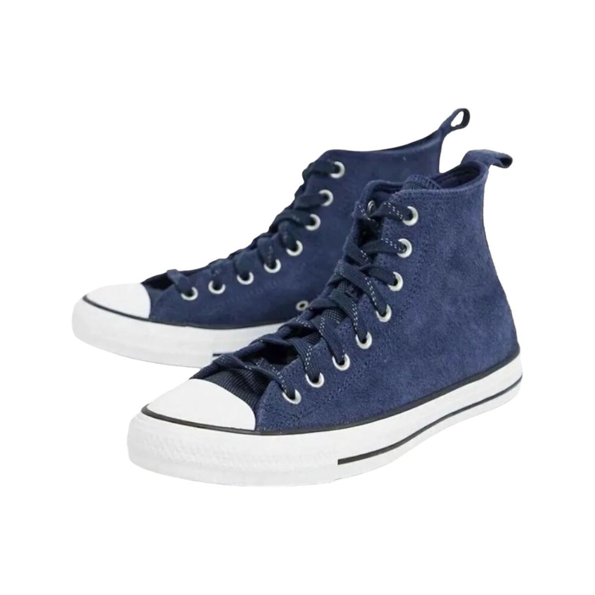 Tenis Converse Ctas Hi De Bota Color Azul - 100% Original