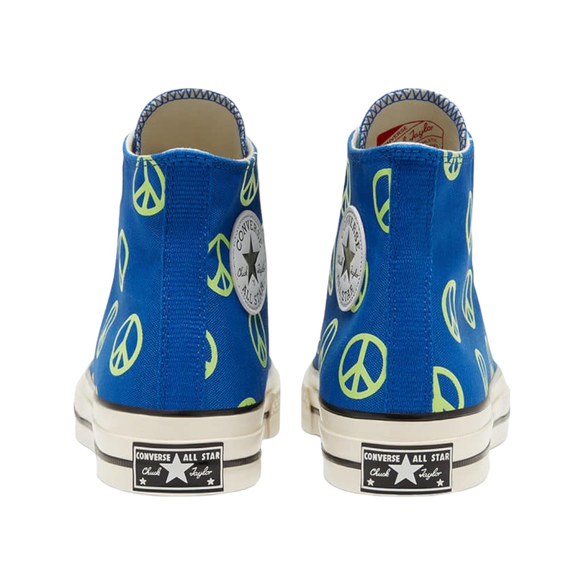 Tenis Converse Chuck 70 HI Game Peace Color Azul/Verde - 100% Original
