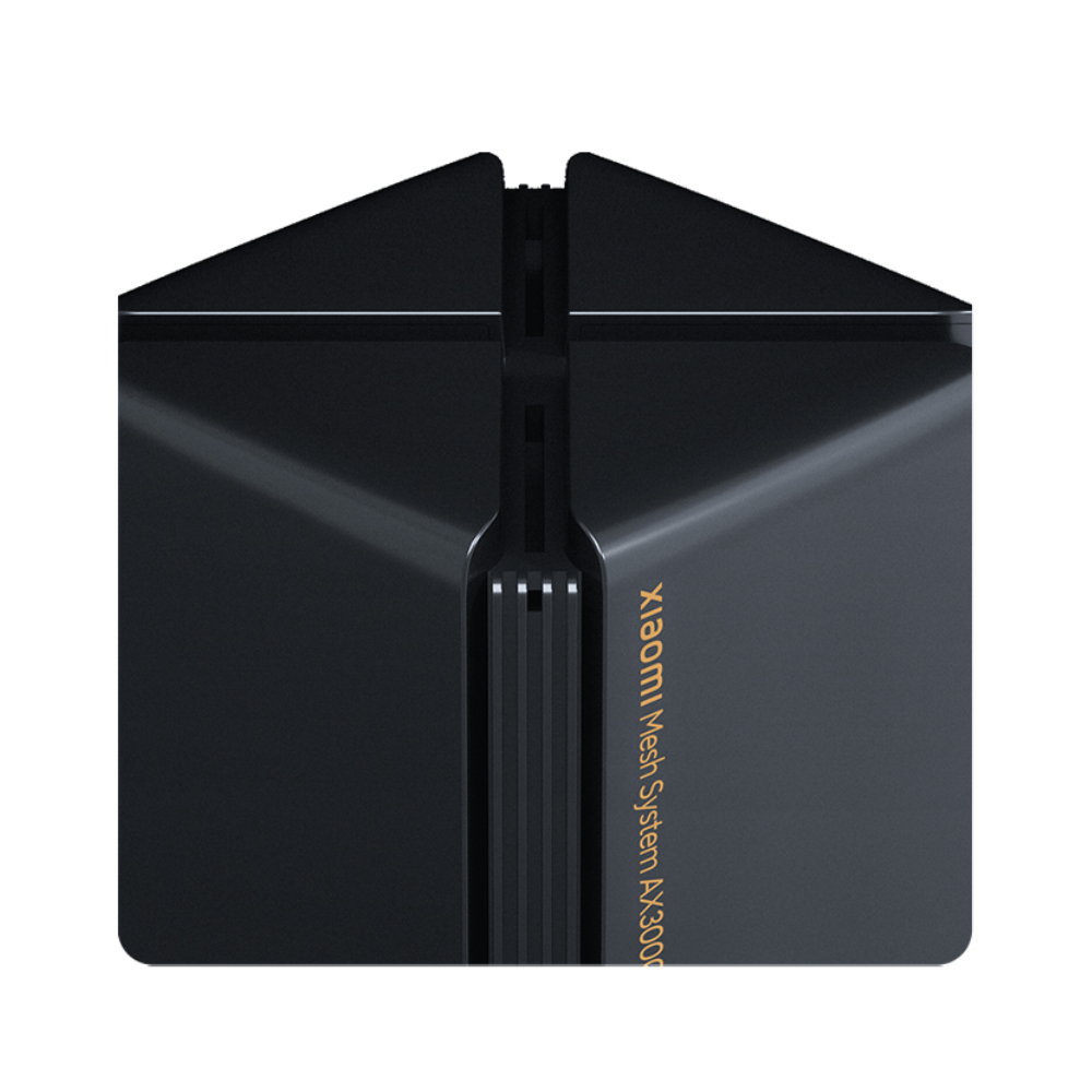 Router Xiaomi Mesh System AX3000 2-Pack Negro.