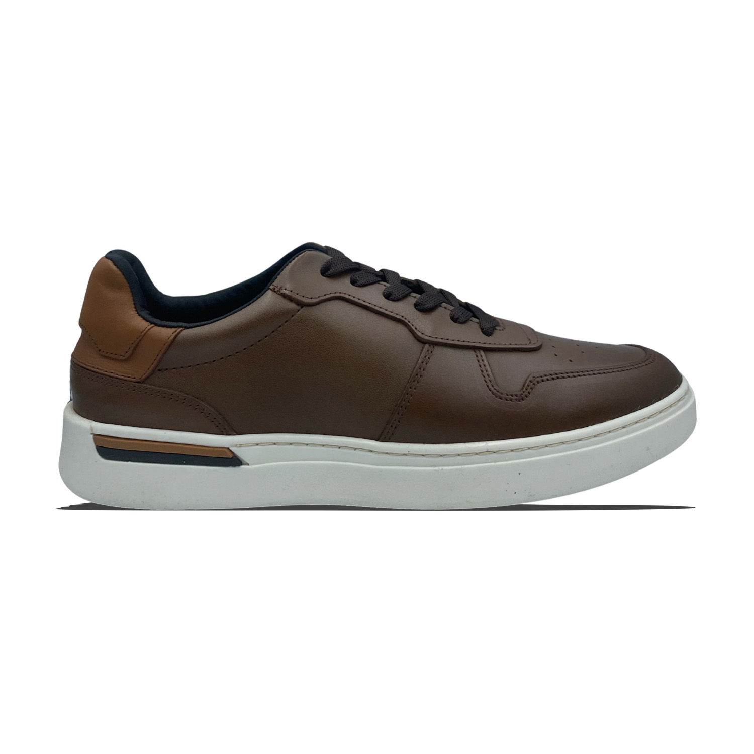 Tenis Casual De Piel Para Hombre.