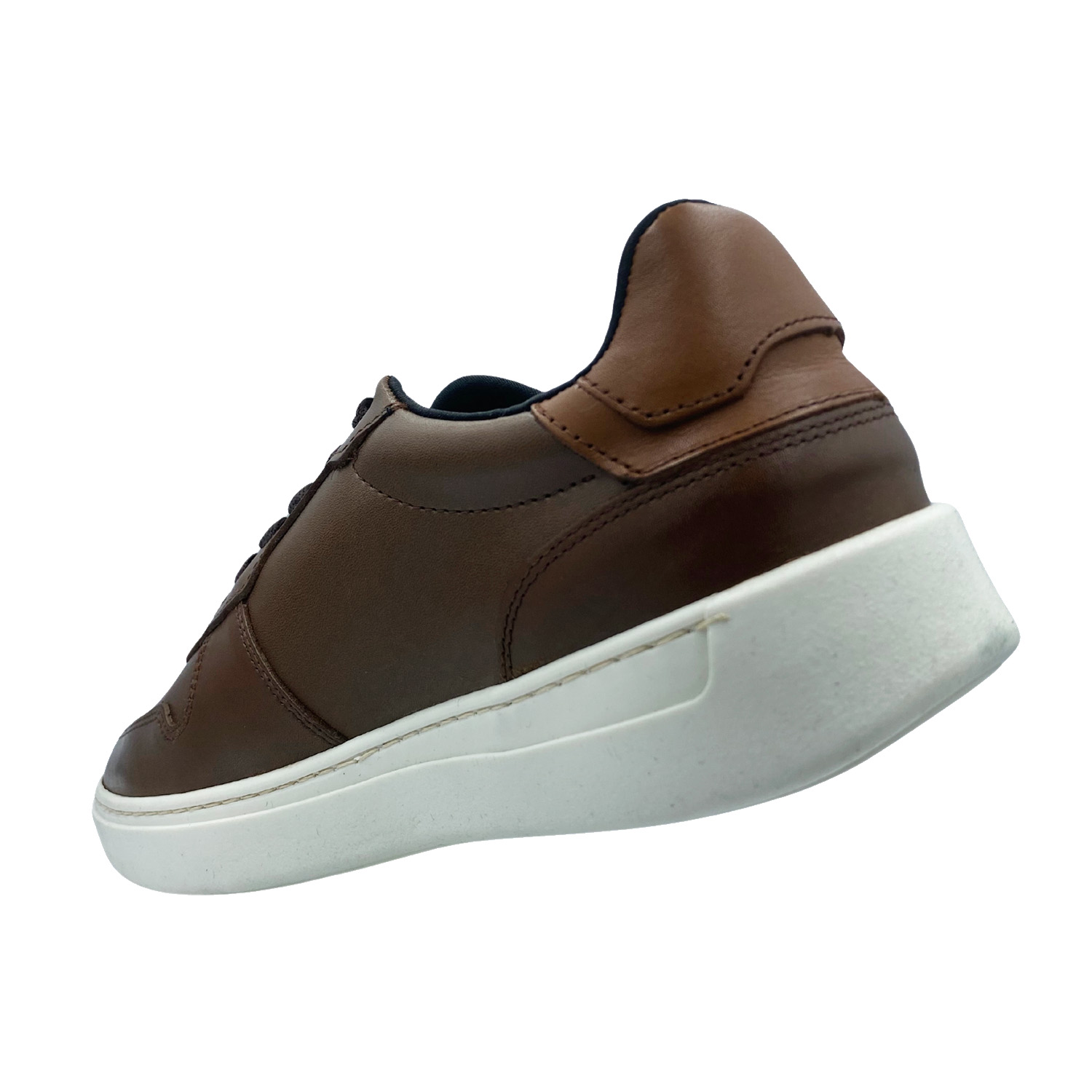 Tenis Casual De Piel Para Hombre.