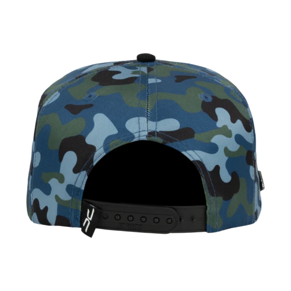 Gorra JC Hats Granada Camuflaje Azul Ajustable 001790 De Hombre.