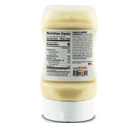 Aderezo Queso Crema Sin lactosa (235 g)  Mrs Taste.