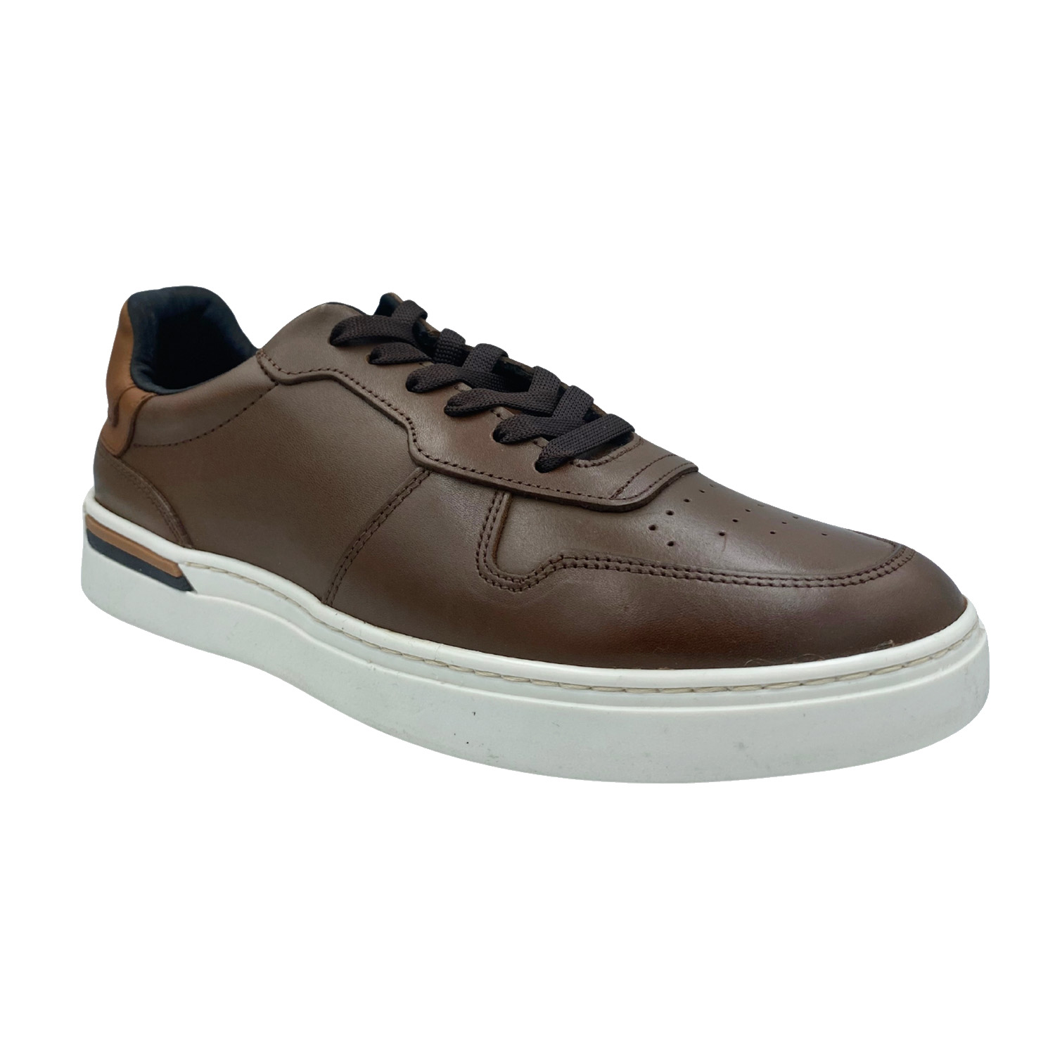 Tenis Casual De Piel Para Hombre.