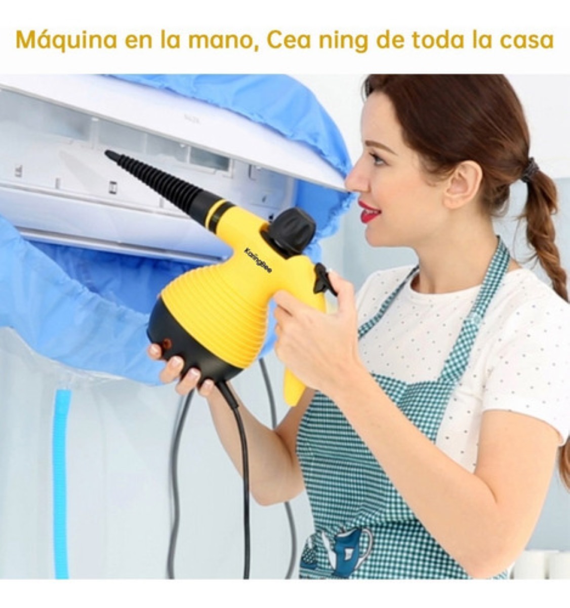 Limpiador Pistola A Vapor Desinfectante Para Hogar Muebles