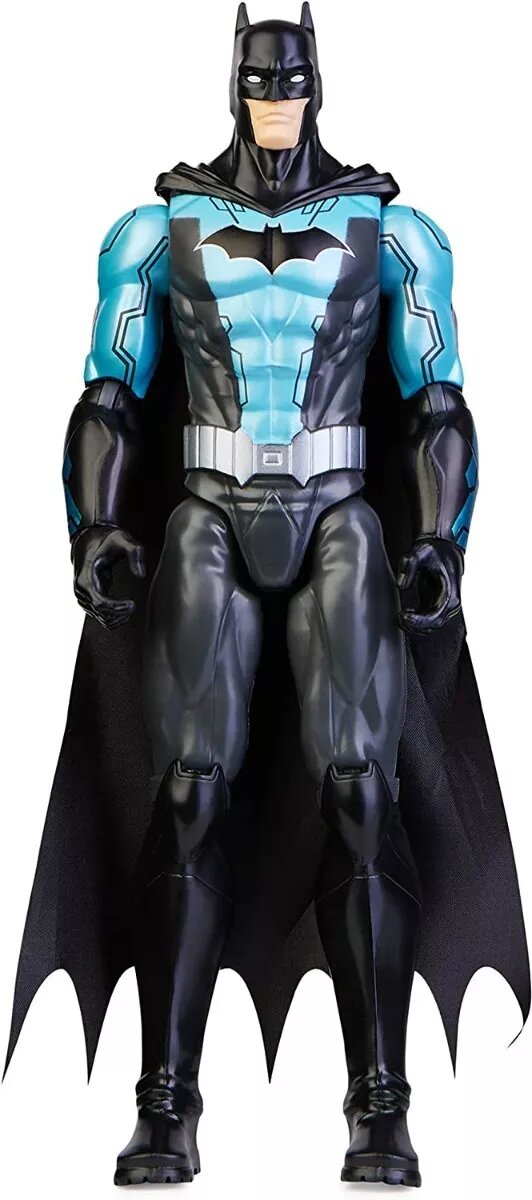 Figura Bat-tech Batman Traje Azul con Negro 30 Cm 