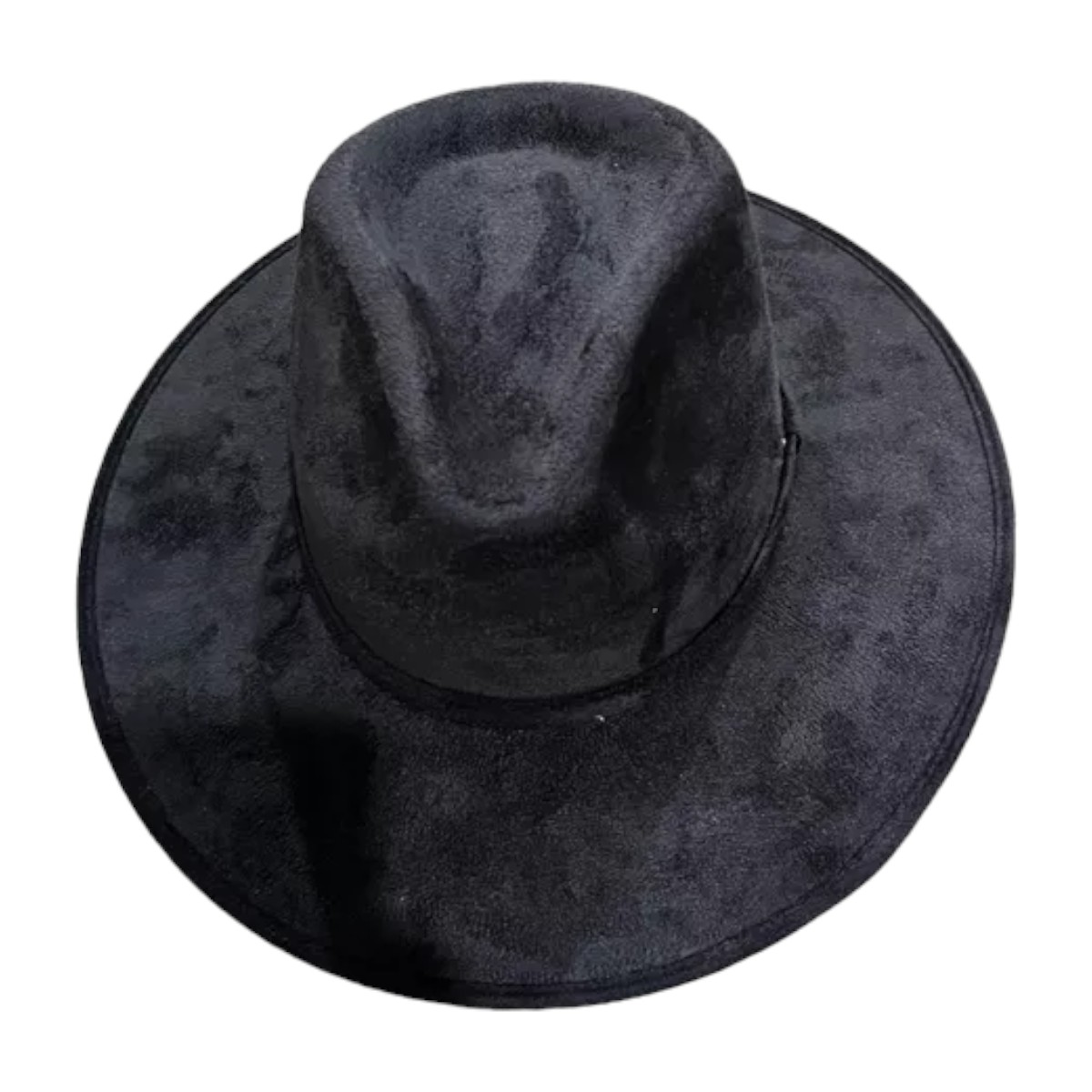 Sombrero Peregrina Mujer Fedora Gamuza Sint. 2022101 T-G.
