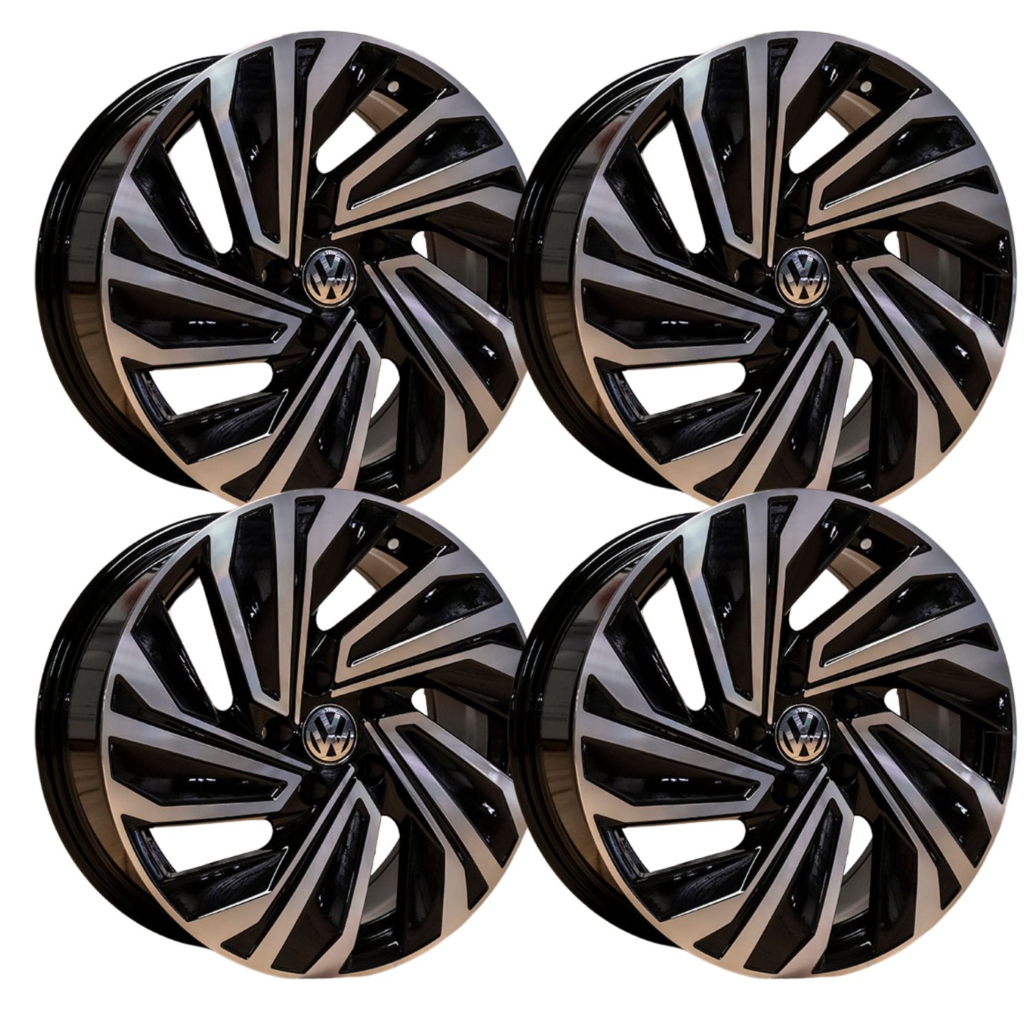 Rines Black Machine 17 5x100 COROLLA, PT CRUSIER