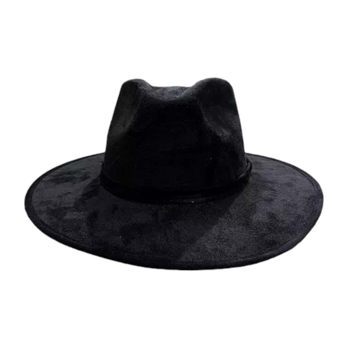 Sombrero Peregrina Mujer Fedora Gamuza Sint. 2022101 T-G.