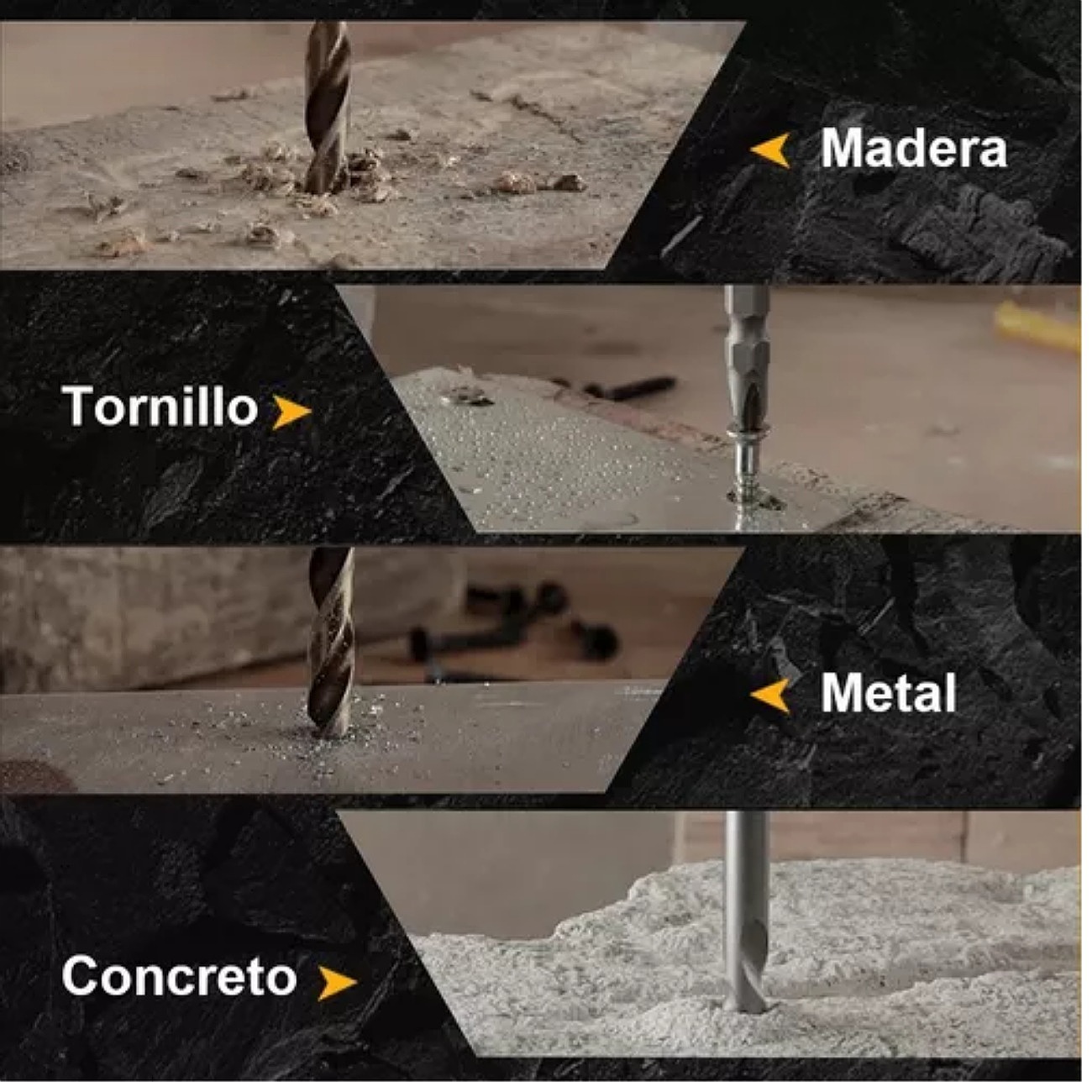 Taladro Atornillador Inalámbrico Nanwei 2batería D Litio 21v Color Gris