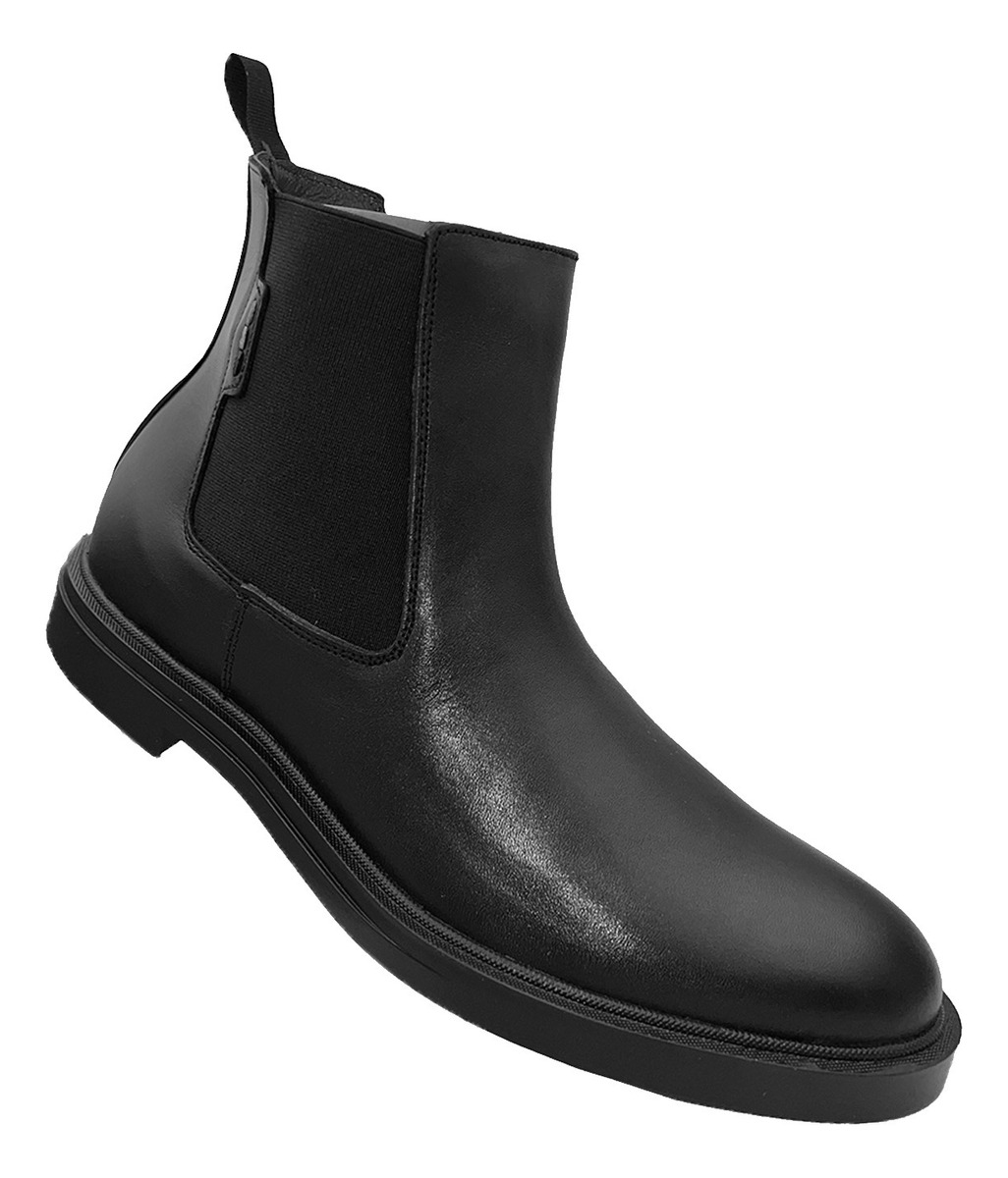 Botin Chelsea De Piel Caballero 