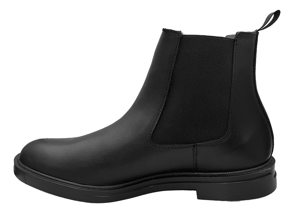 Botin Chelsea De Piel Caballero 