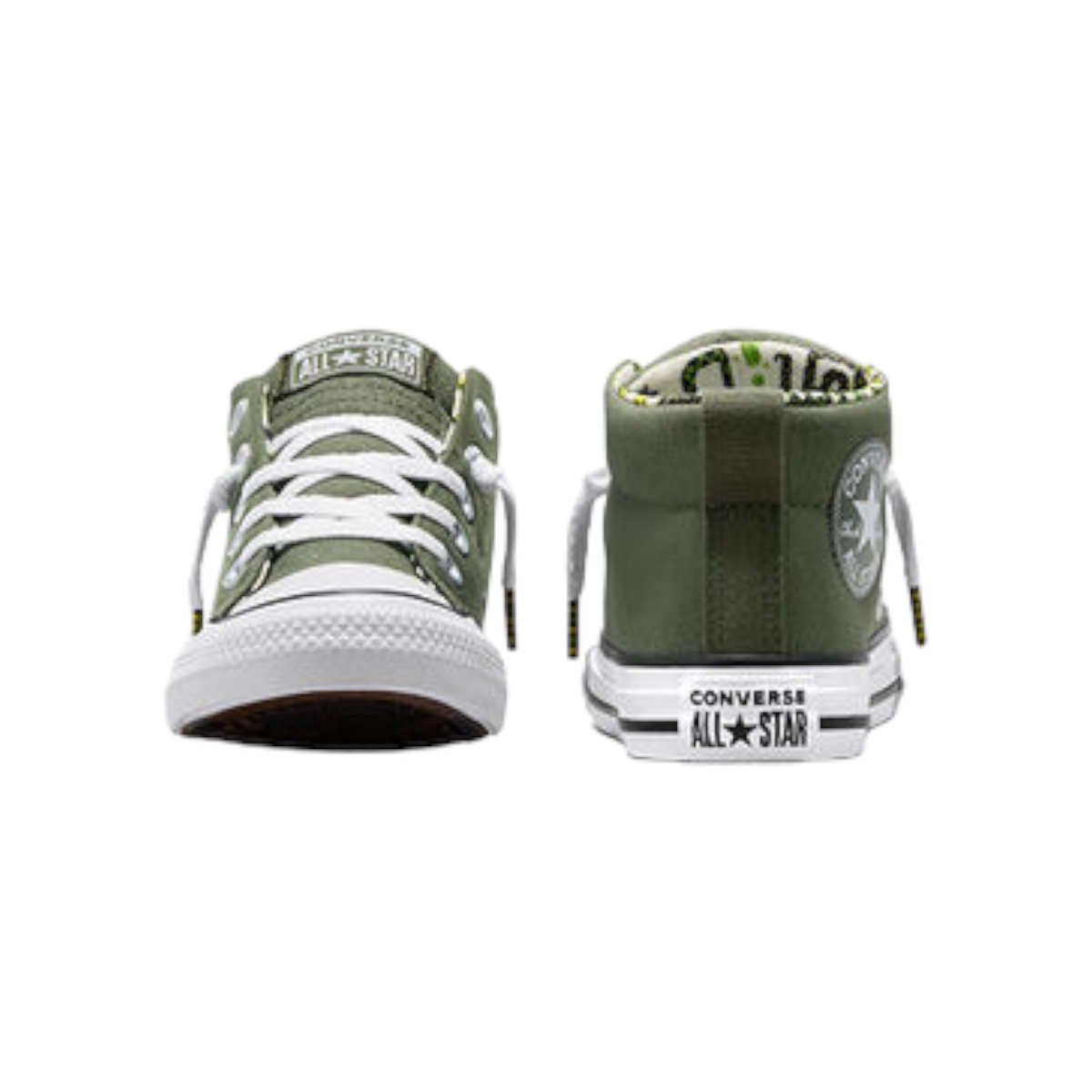 Tenis Converse Ctas Street Verde De Bota - 100% Original 
