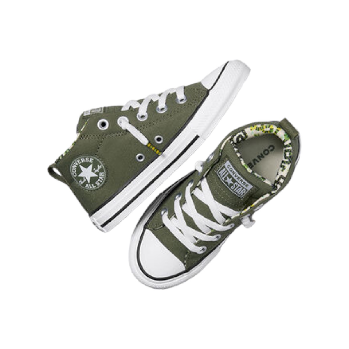 Tenis Converse Ctas Street Verde De Bota - 100% Original 
