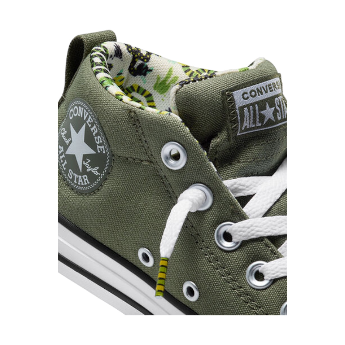 Tenis Converse Ctas Street Verde De Bota - 100% Original 