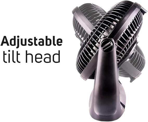 TAURUS OASIS | Ventilador de Escritorio 10 Pul. | 2 en 1: Mesa y Pared| 30% Mas Flujo de Aire y Menos Ruido| Ventilador Portatil| Empotrable en Pared| ECOJET