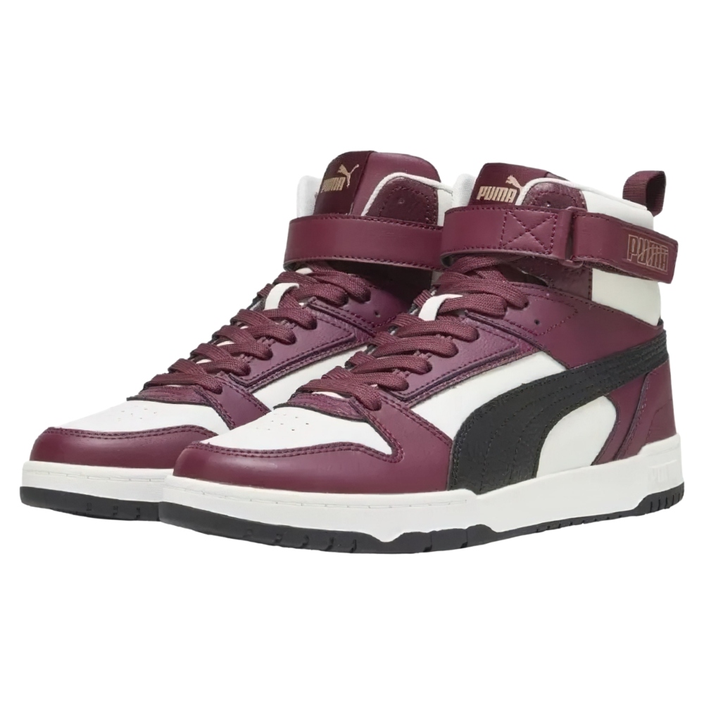 Tenis Casual Puma RBD Game Vino-azul De Hombre 385839 23.