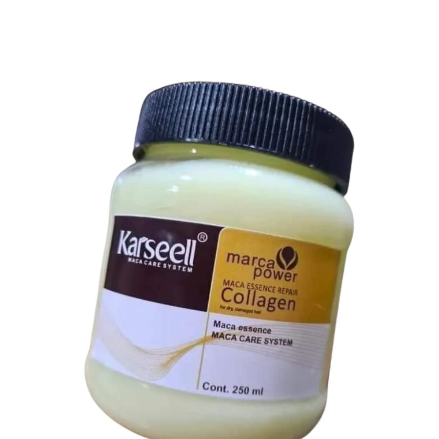 Tratamiento para el cabello Colageno Shea Butter Karseell reparadora 250 ml.