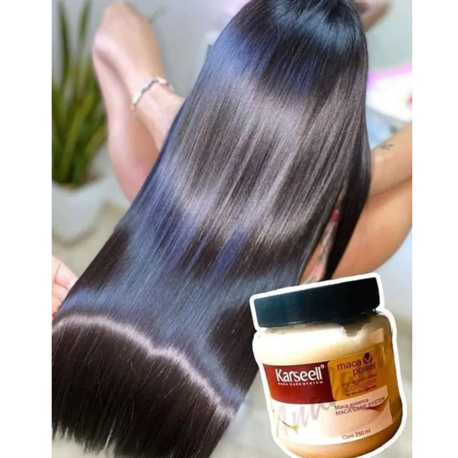 Tratamiento para el cabello Colageno Shea Butter Karseell reparadora 250 ml.