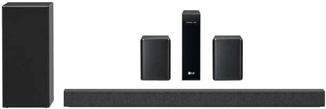 LG Sp7r Barra De Sonido De Audio De Alta Resolución De 7.1 C Color Negro
