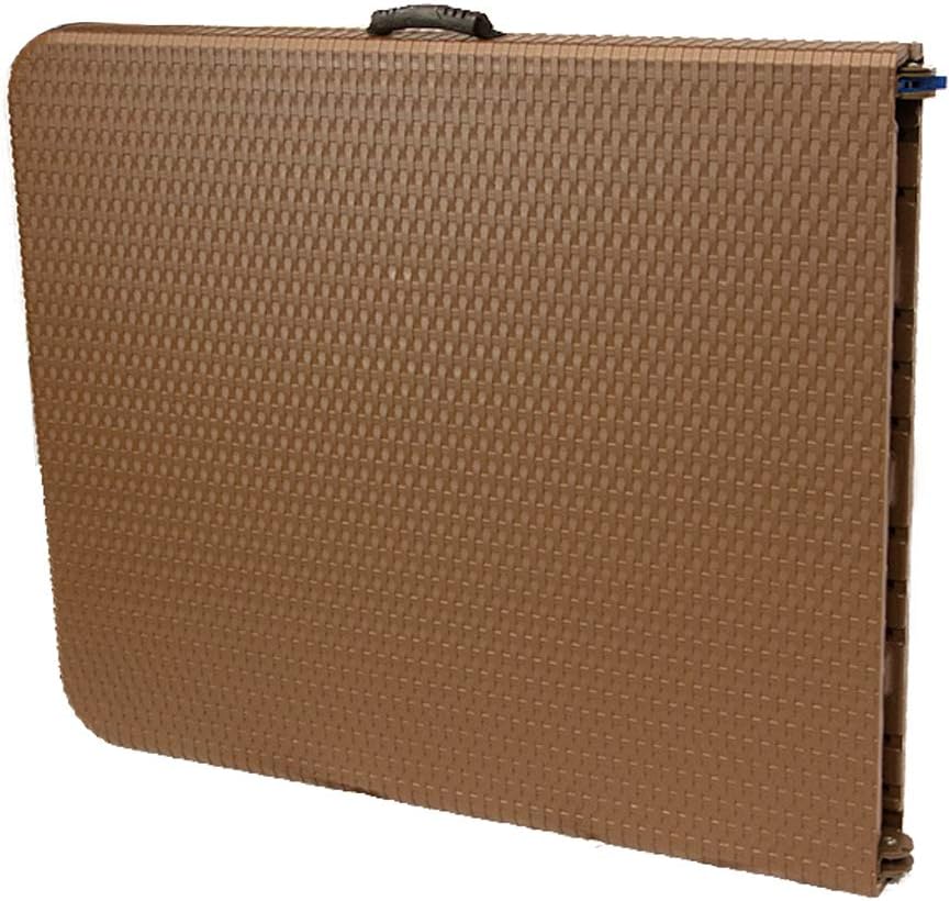 Mesa Kuche MKCR Peglable tipo Rattan Café