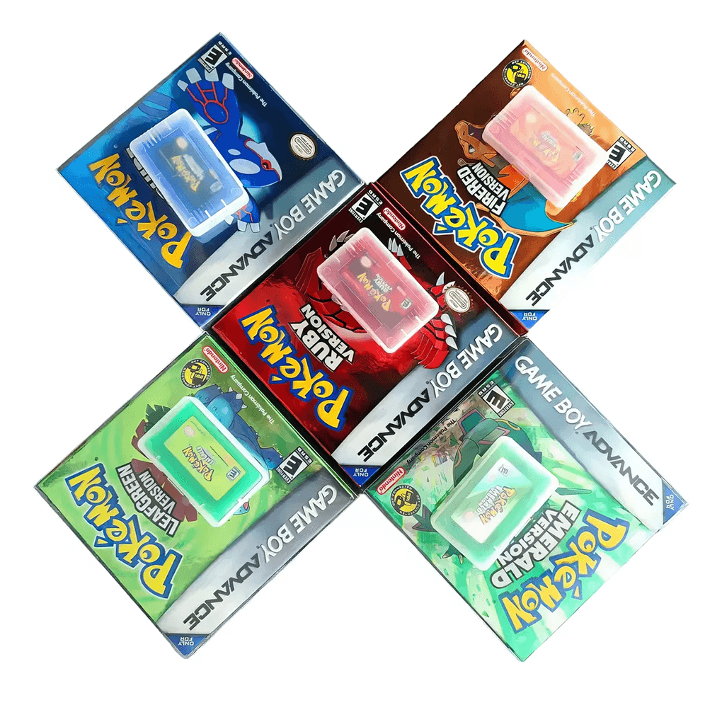 Pokémon Colección 5 Juegos Gba Juego Físico En Caja