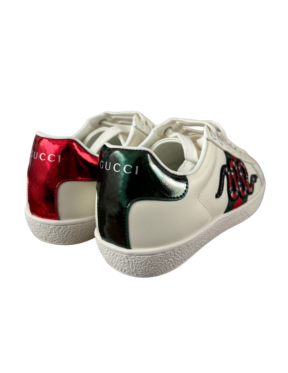 Tenis Gucci Ace Para Mujer