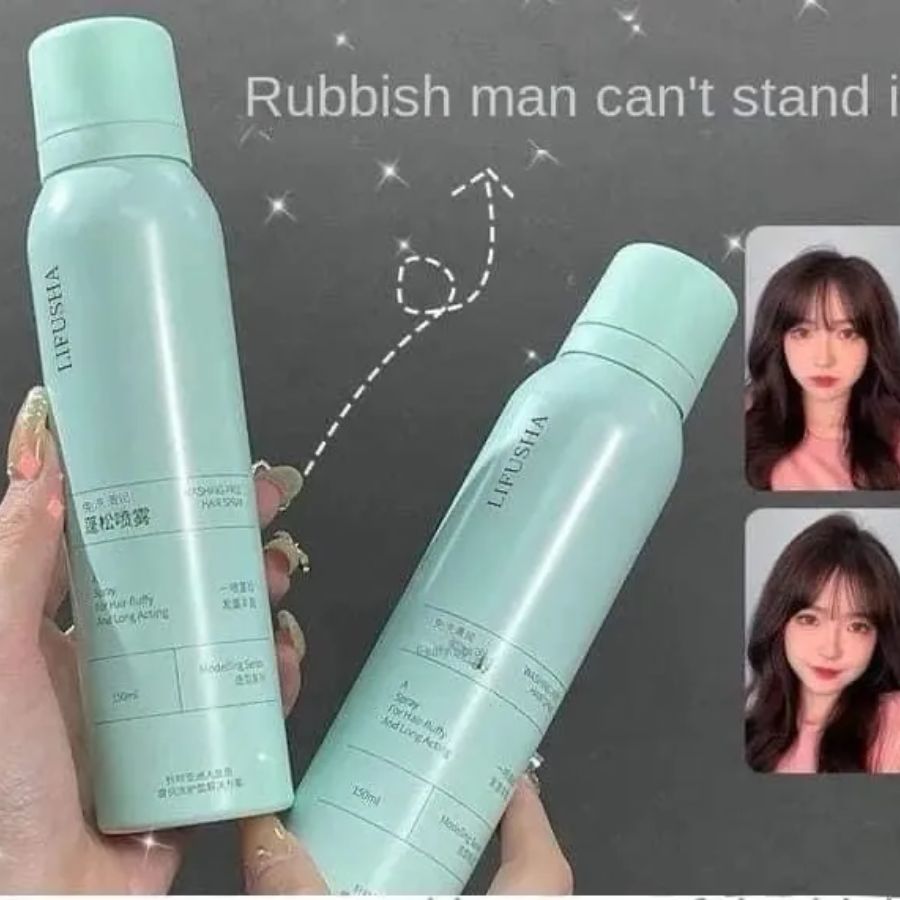 Shampoo Voluminizador en Seco para cabello graso.