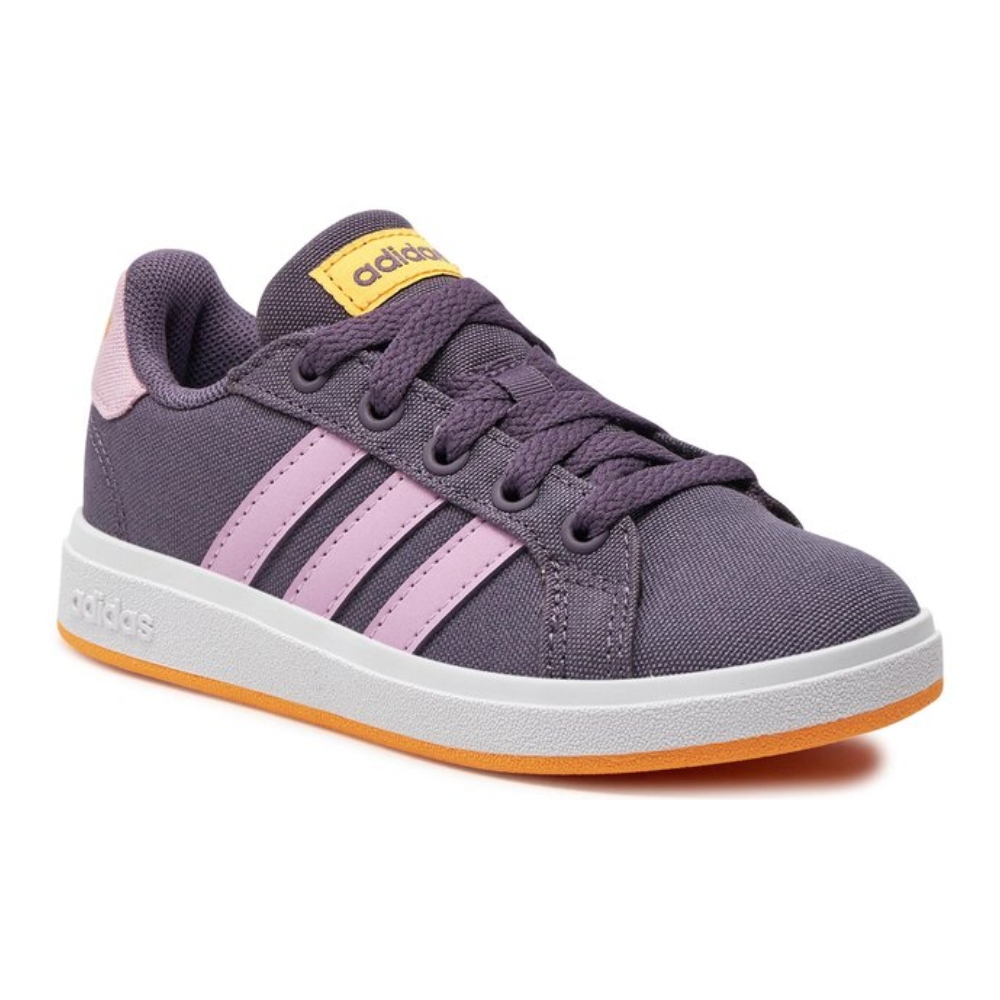 Tenis Casual Adidas Grand Court 2.0 Morado De Mujer ID7871