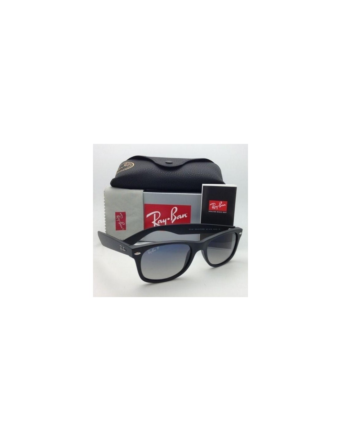 Lentes de sol Ray Ban Rb2132 601s78 New Wayfarer Polarizado Gris Degradado