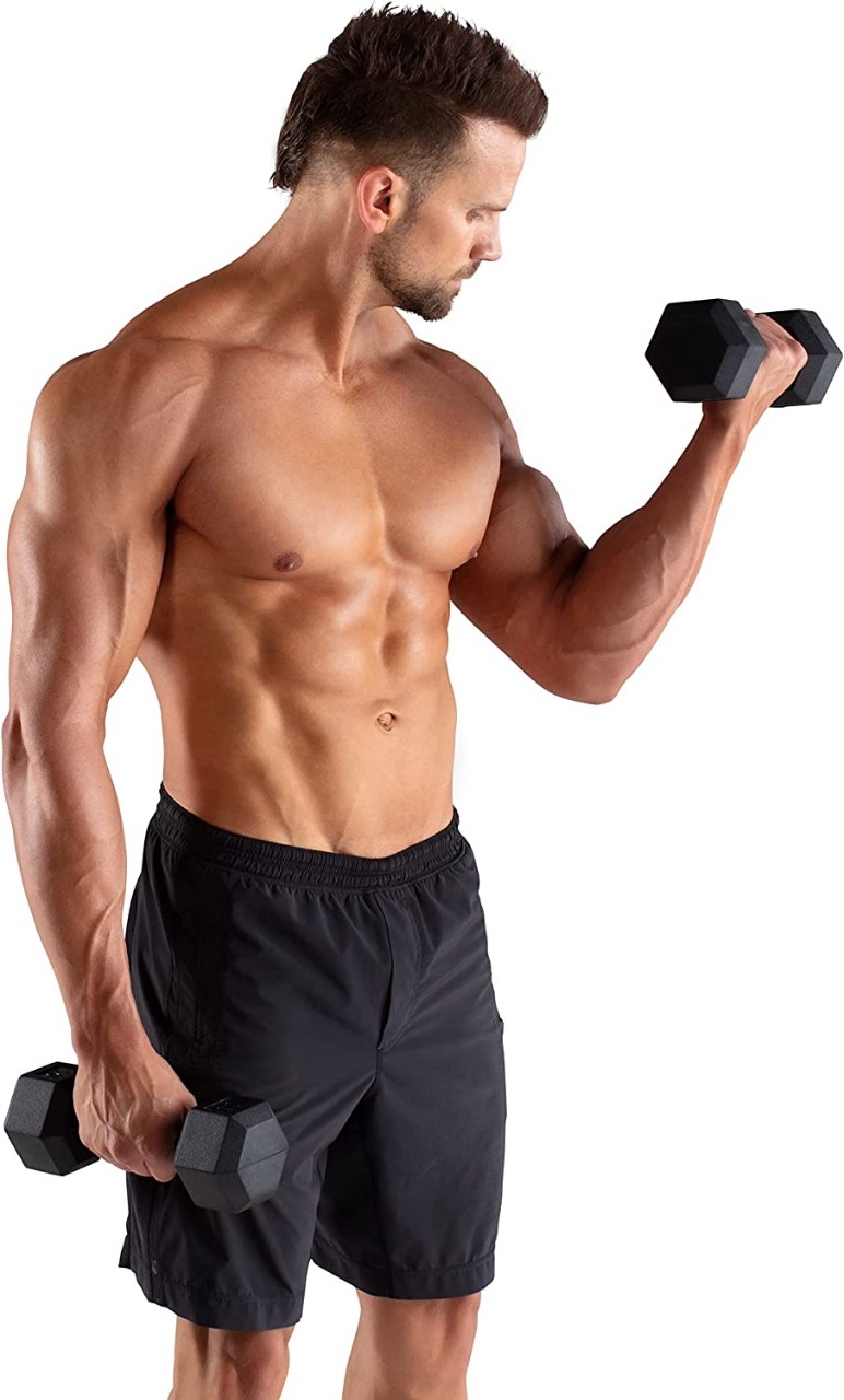 Mancuerna hexagonal 70 Lb MDFitness, Mancuernas para Ejercicio, Pesas para Ejercicio en casa, Pesas hexagonales, Pesas Ejercicio, Pesas de Ejercicio, Mancuernas para Ejercicio en casa.